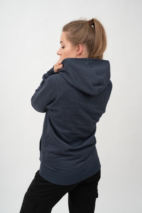 granatowa bluza z recyklingu damska