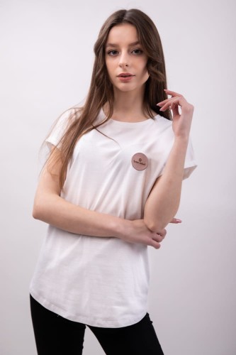 koszulka z bawełny organicznej biała