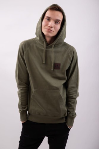 bluza z bawełny organicznej military