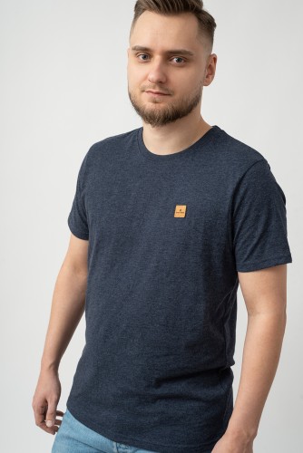 koszulka z recyklingu granatowa