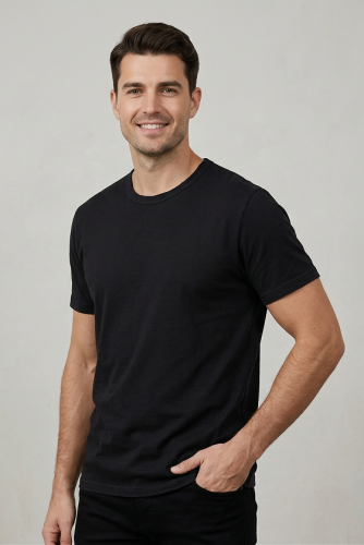 koszulka bamusowa czarna