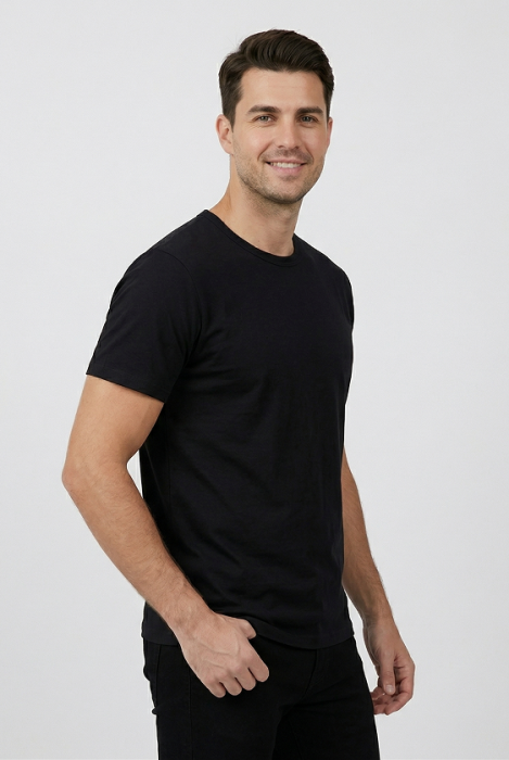 czarna koszulka wiskoza bambusowa męska premium tree rebel 2.png